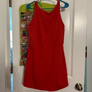 Red All in Motion Active Dress